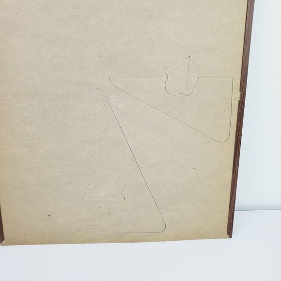 Vintage 1970's Nursery Art Lot Framed Big Animal Elephant & Tiger Kitty - Picture 5 of 13